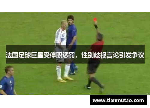 法国足球巨星受停职惩罚，性别歧视言论引发争议
